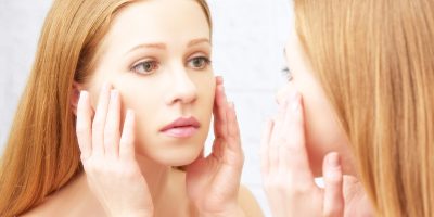 37361733 - young beautiful healthy woman  and the mirror